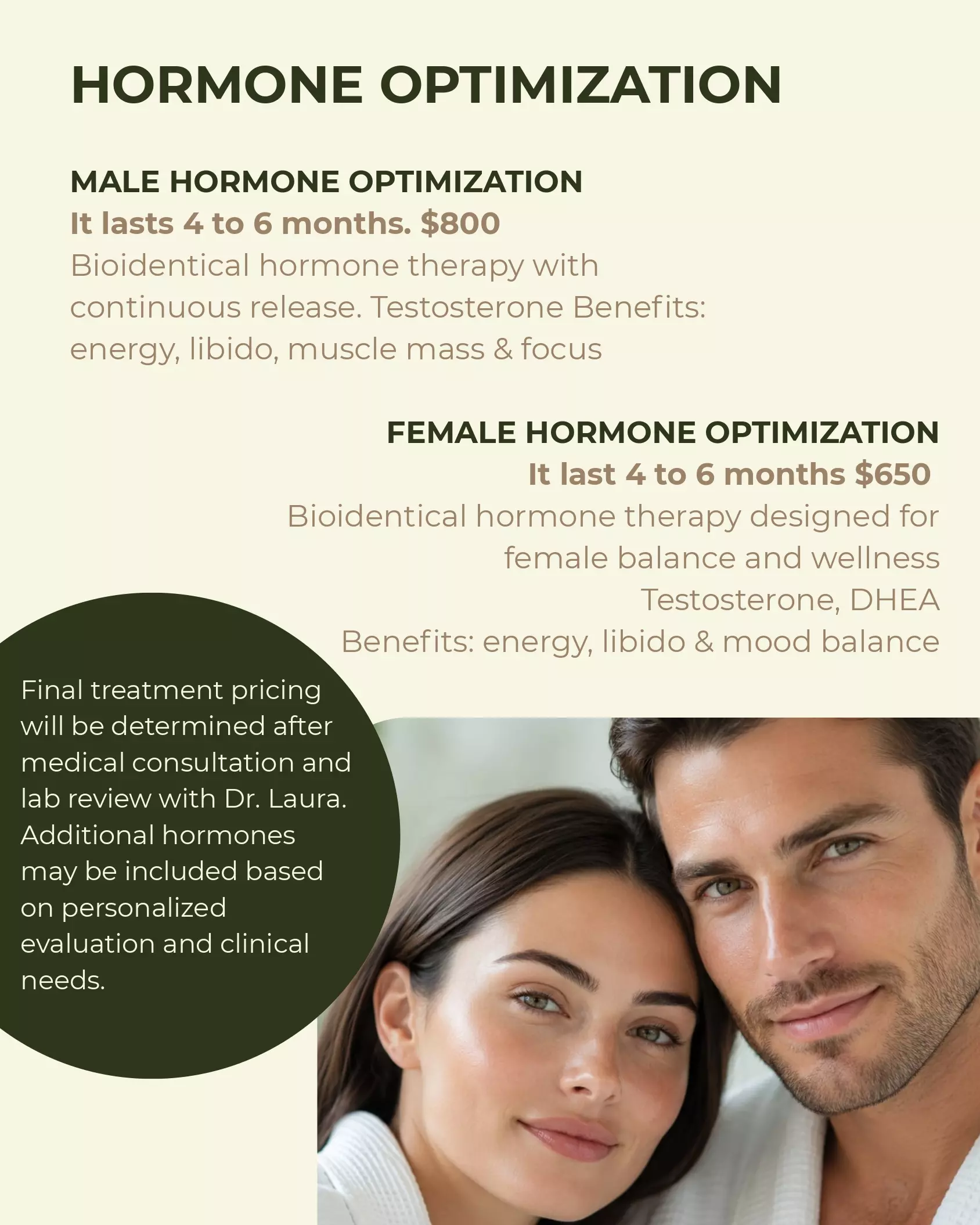 Schneider Med Spa treatment pricing